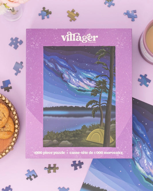 NORTHERN CAMPING - 1000 PIECE PUZZLE