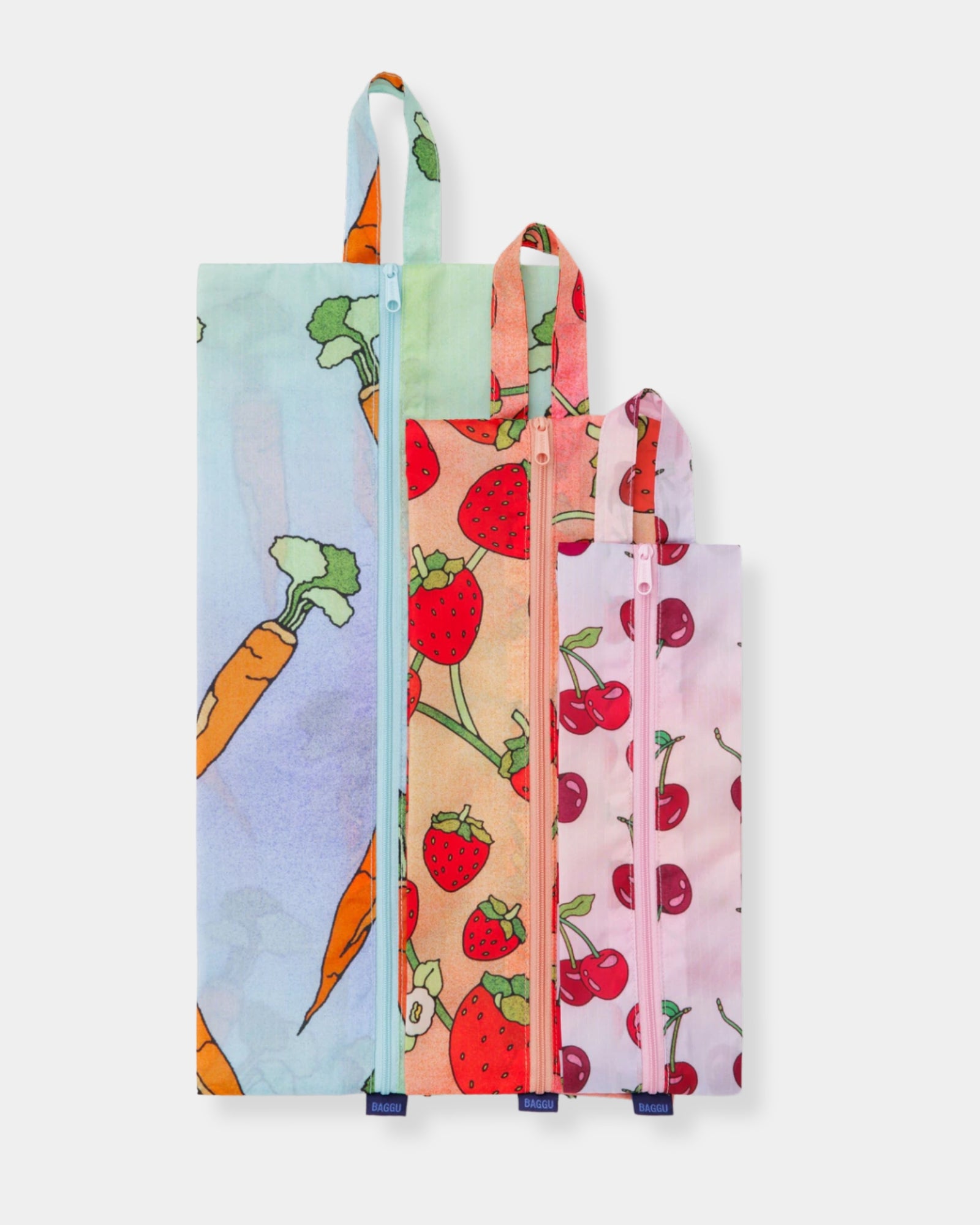 3D ZIP SET - CARROTS & BERRIES