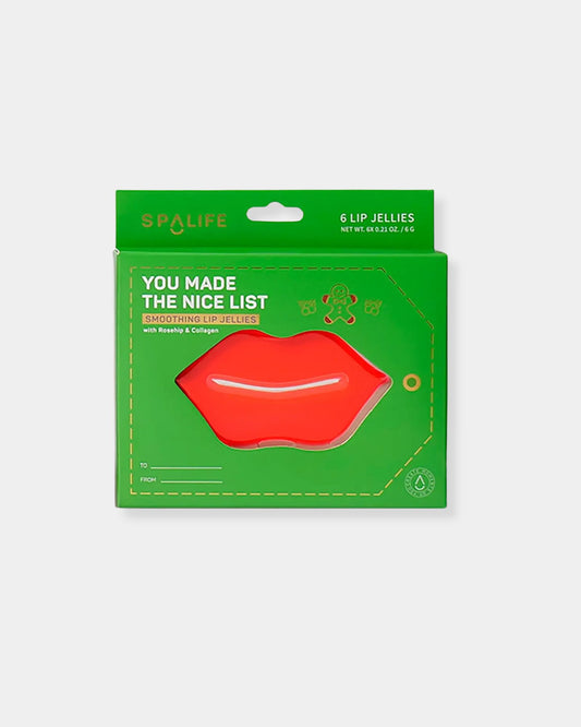 NICE LIST SMOOTHING LIP JELLIES - 6 PAIRS