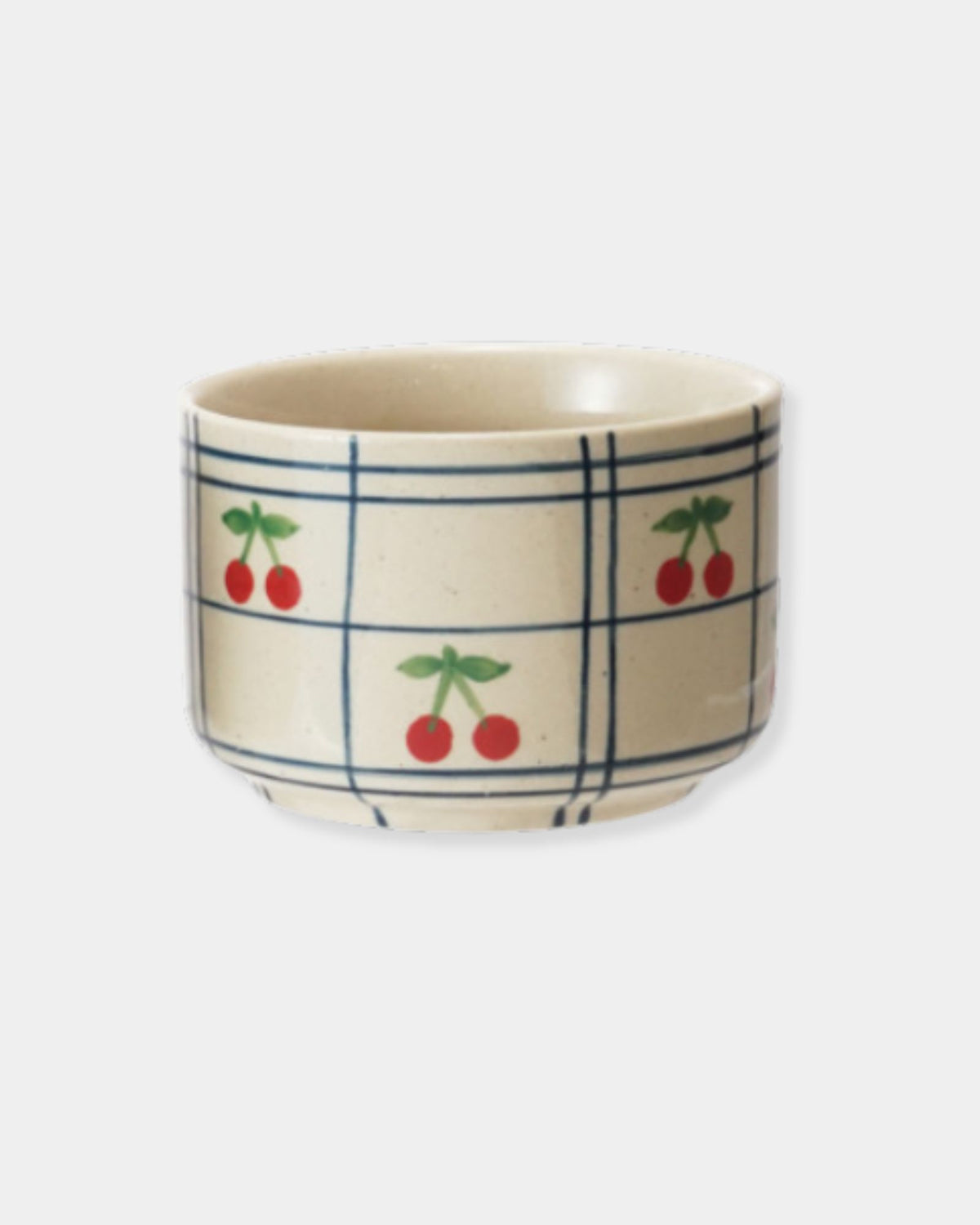 CHERRY CHECKERED BOWL