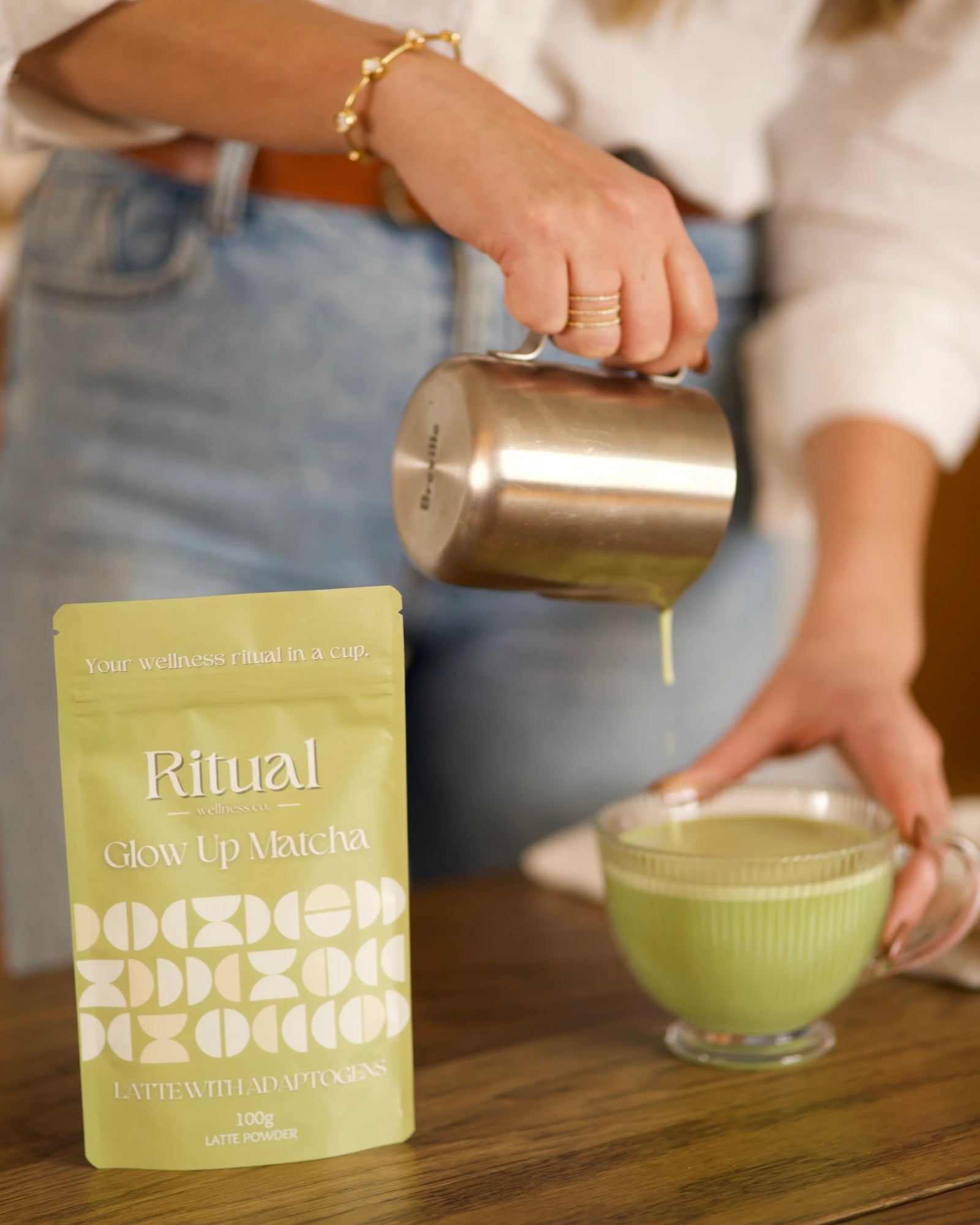 GLOW UP MATCHA - 100g LATTE POWDER