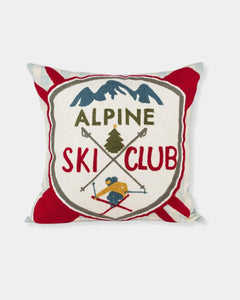 SKI CLUB - 17" PILLOW