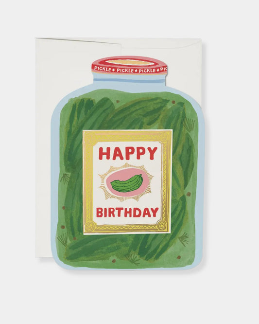 PICKLE BIRTHDAY - CARD