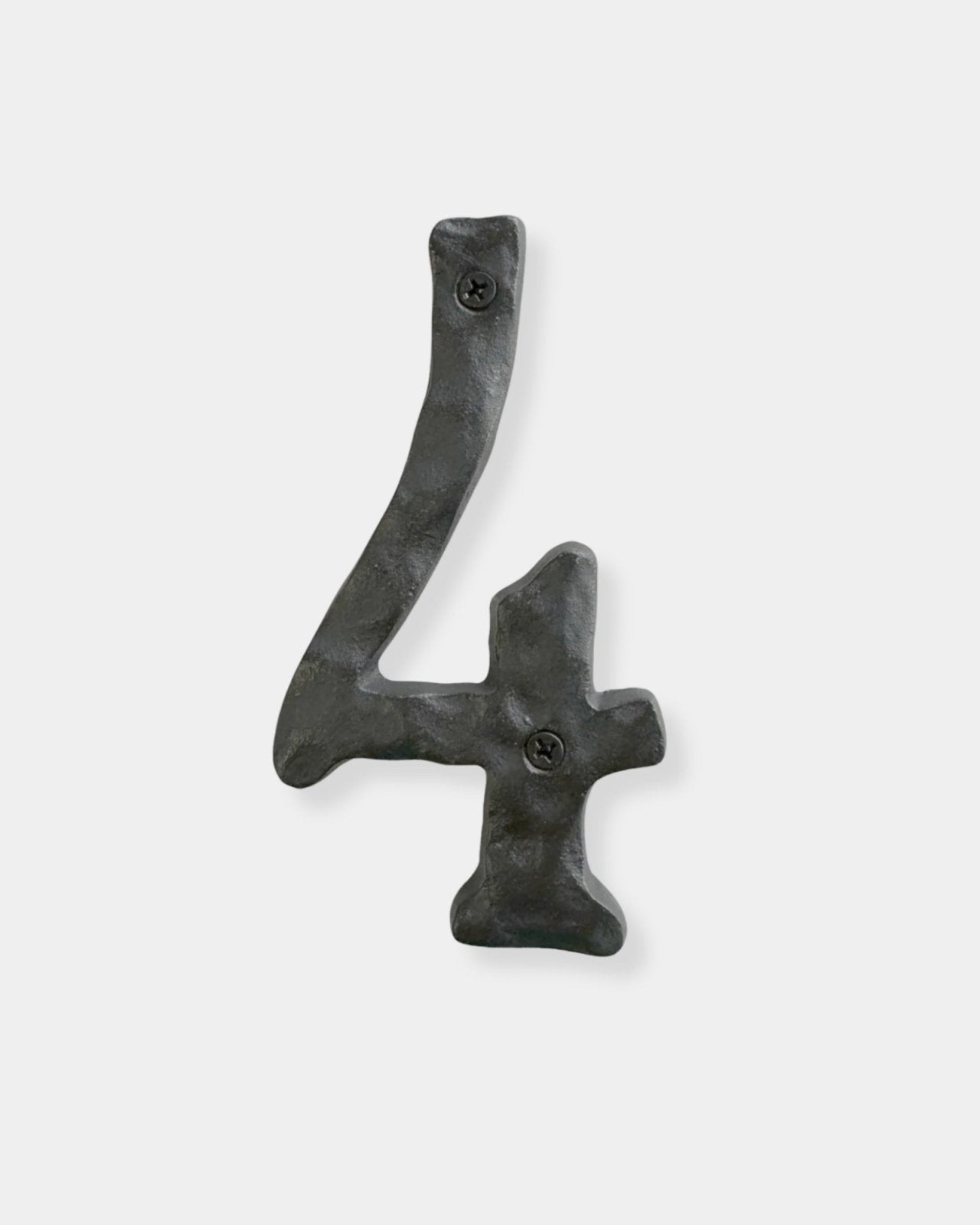 "4" CAST IRON HOUSE NUMBER | Stonewaters