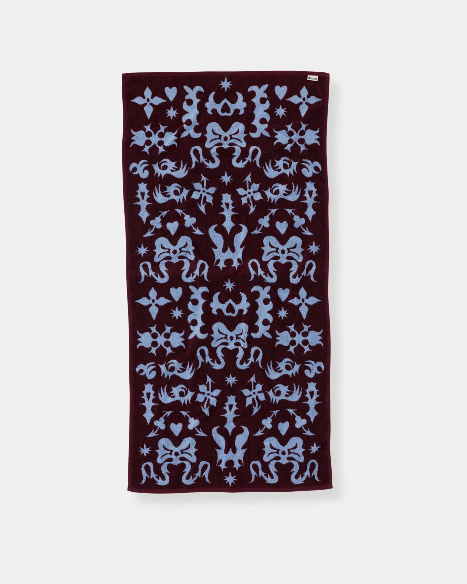 BATH TOWEL - WESTERN CUT-OUTS