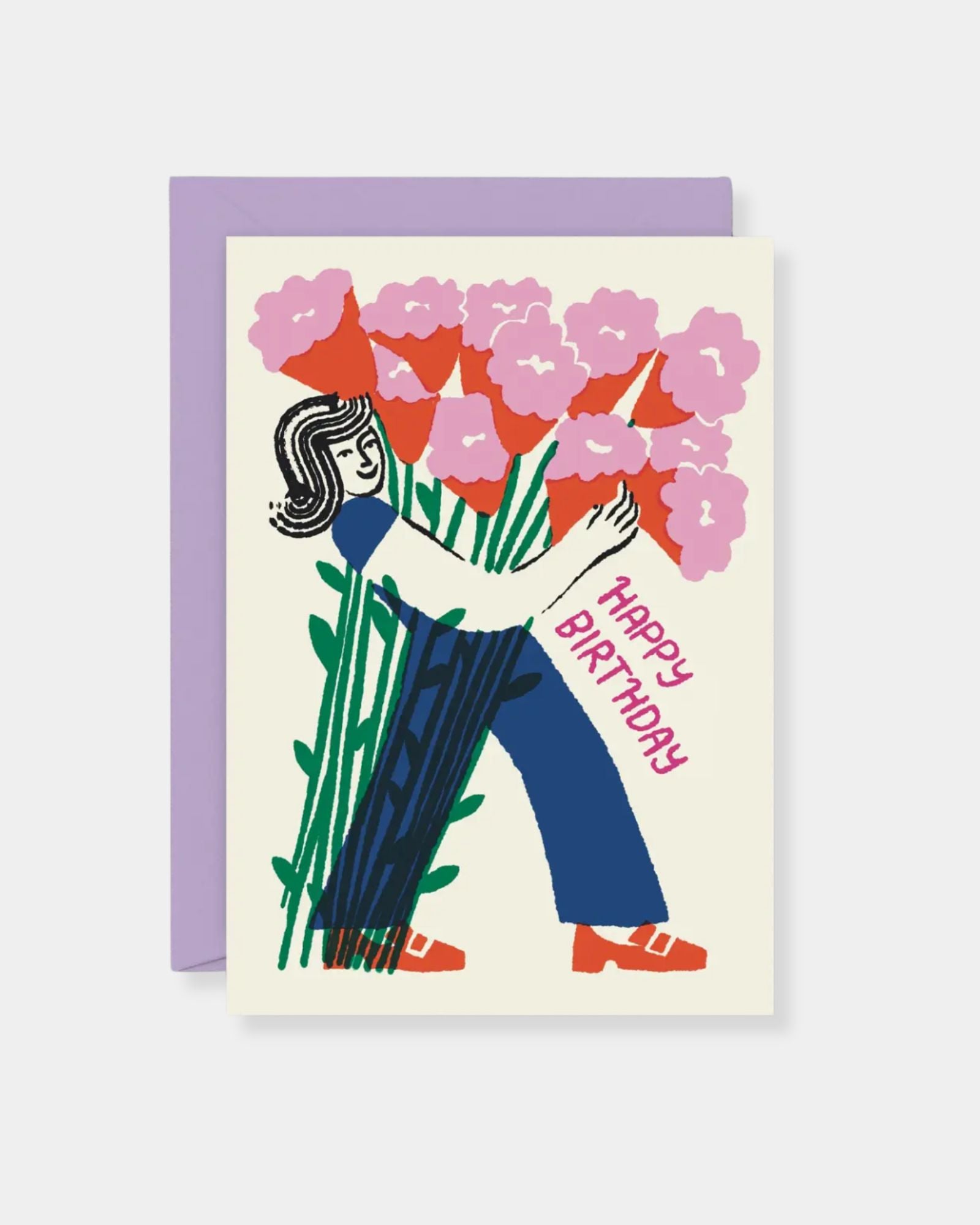 HAPPY BIRTHDAY BOUQUET - CARD