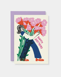 HAPPY BIRTHDAY BOUQUET - CARD