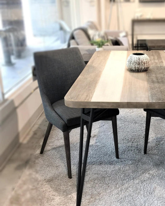 FRITZ SIDE DINING CHAIR - DARK GREY