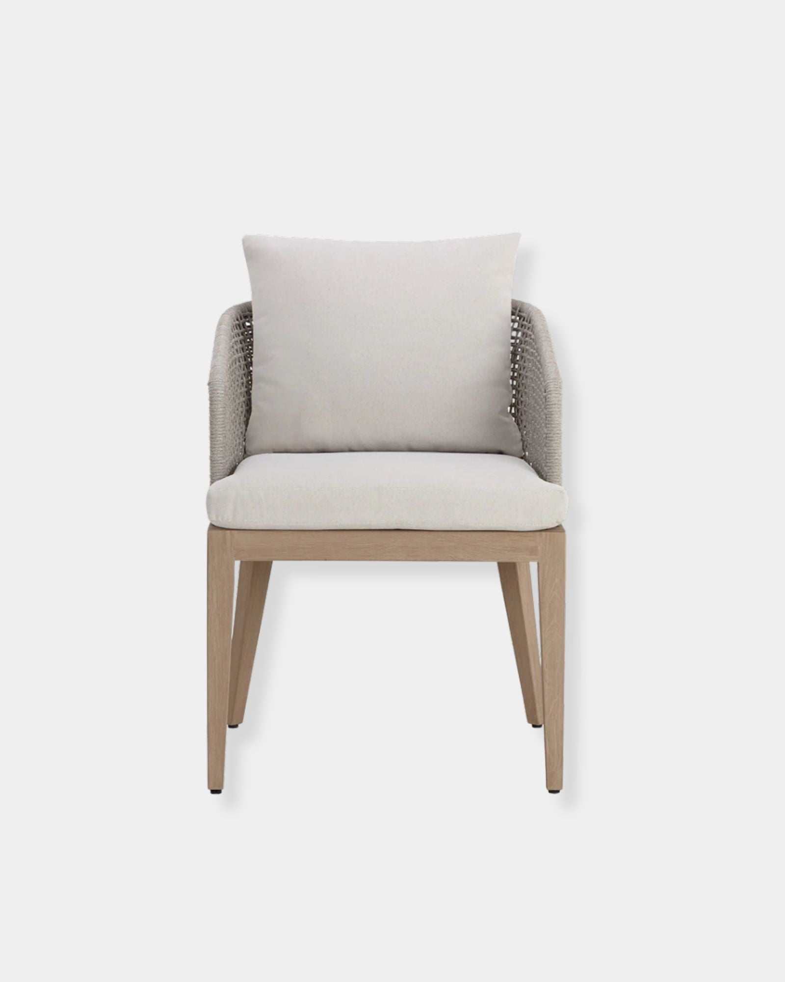 CAPRI DINING ARMCHAIR - DRIFT BROWN