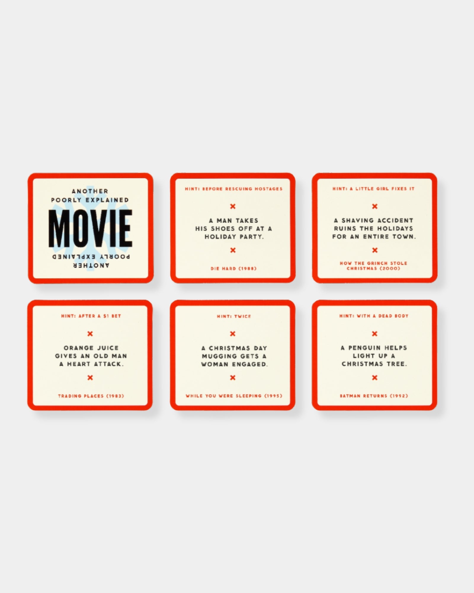 MINI POORLY EXPLAINED MOVIES - HOLIDAY EDITION