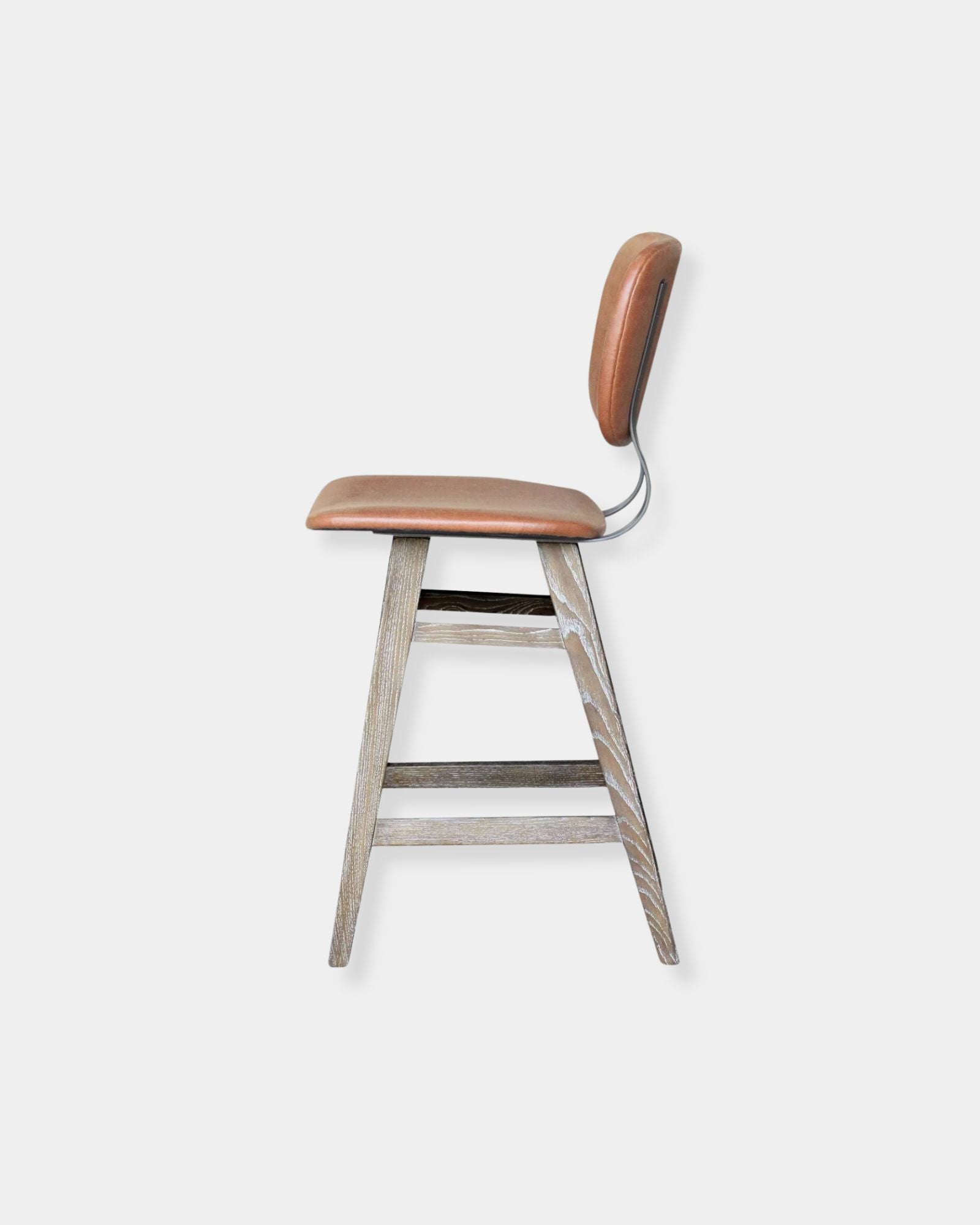 FRASER COUNTER STOOL - TAN BROWN