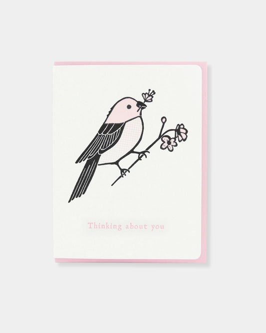 THINKING ABOUT YOU FINCH - CARD