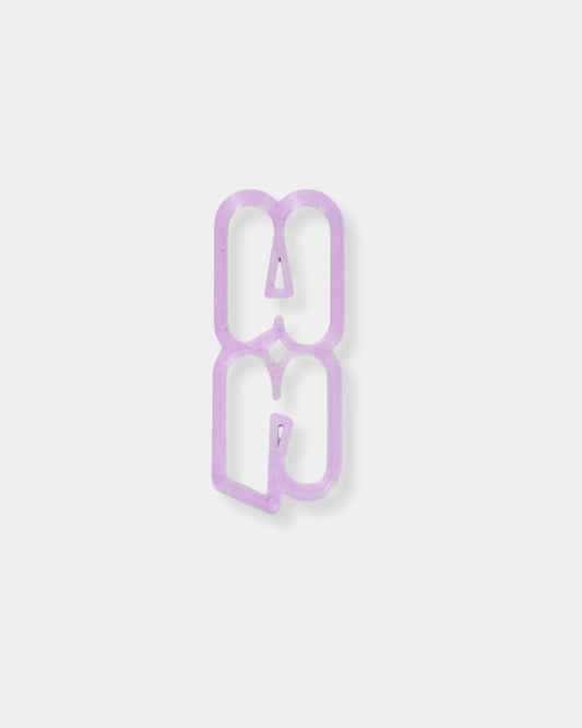 MINI HINOKI BOOKMARK - LILAC