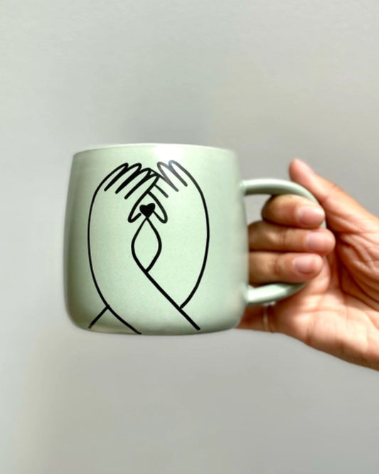 SAFE AND CARED FOR - MUG