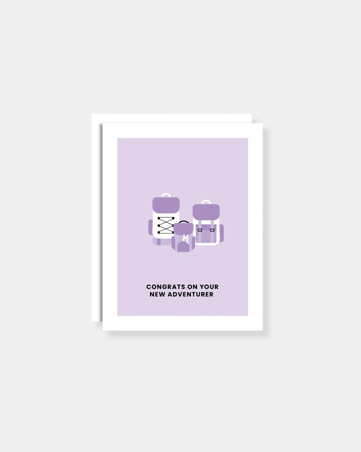 BABY BACKPACK ADVENTURER - CARD