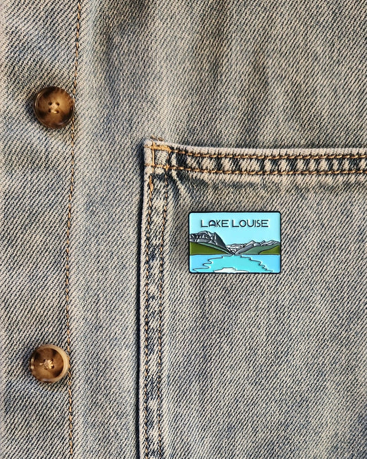 LAKE LOUISE - ENAMEL PIN