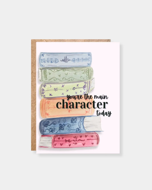BOOKISH BIRTHDAY - CARD