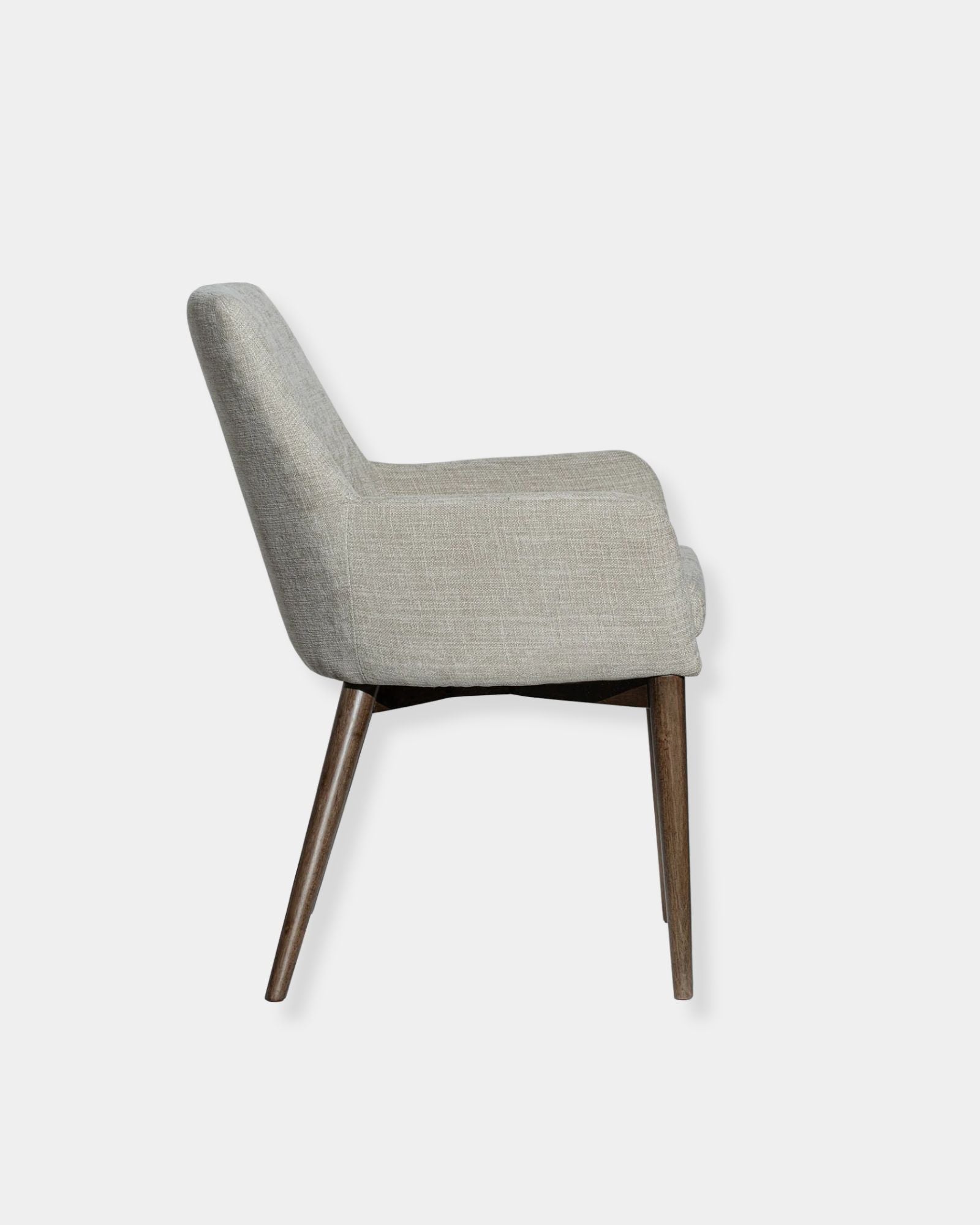 FRITZ ARM CHAIR TAUPE - SET OF 2