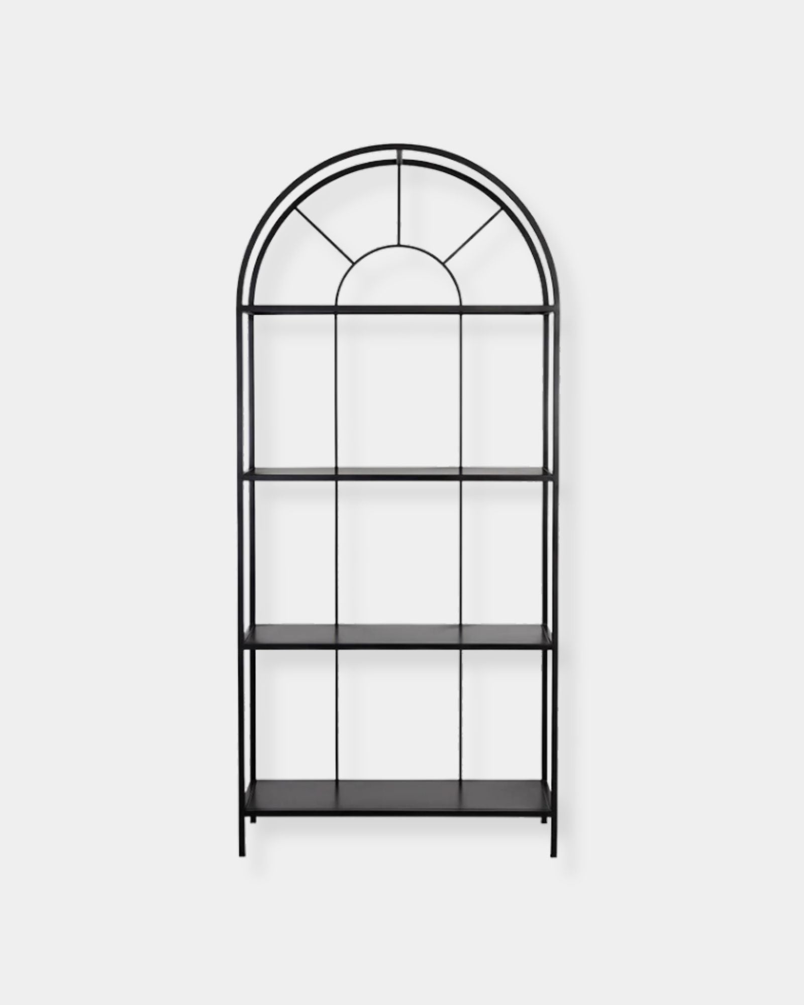 ALCOVE BOOKCASE - BLACK