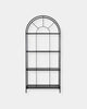 ALCOVE BOOKCASE - BLACK