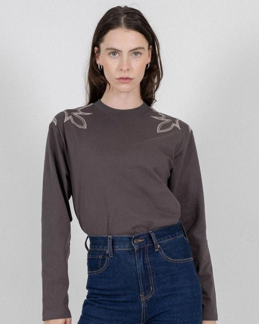 LASSO TOP BLACK