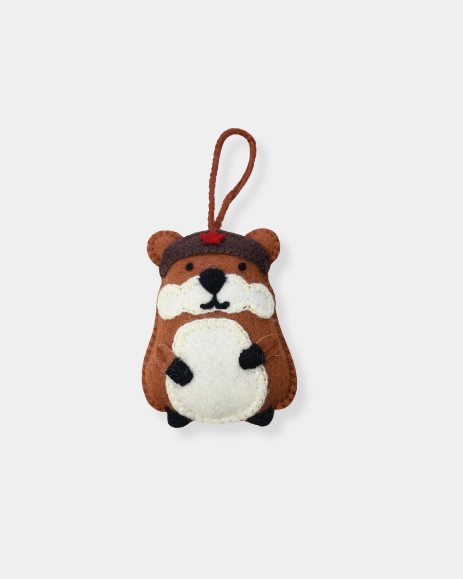 BEAVER - EMBROIDERED ORNAMENT