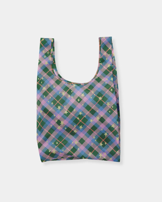 STANDARD BAG - GREEN STAR PLAID