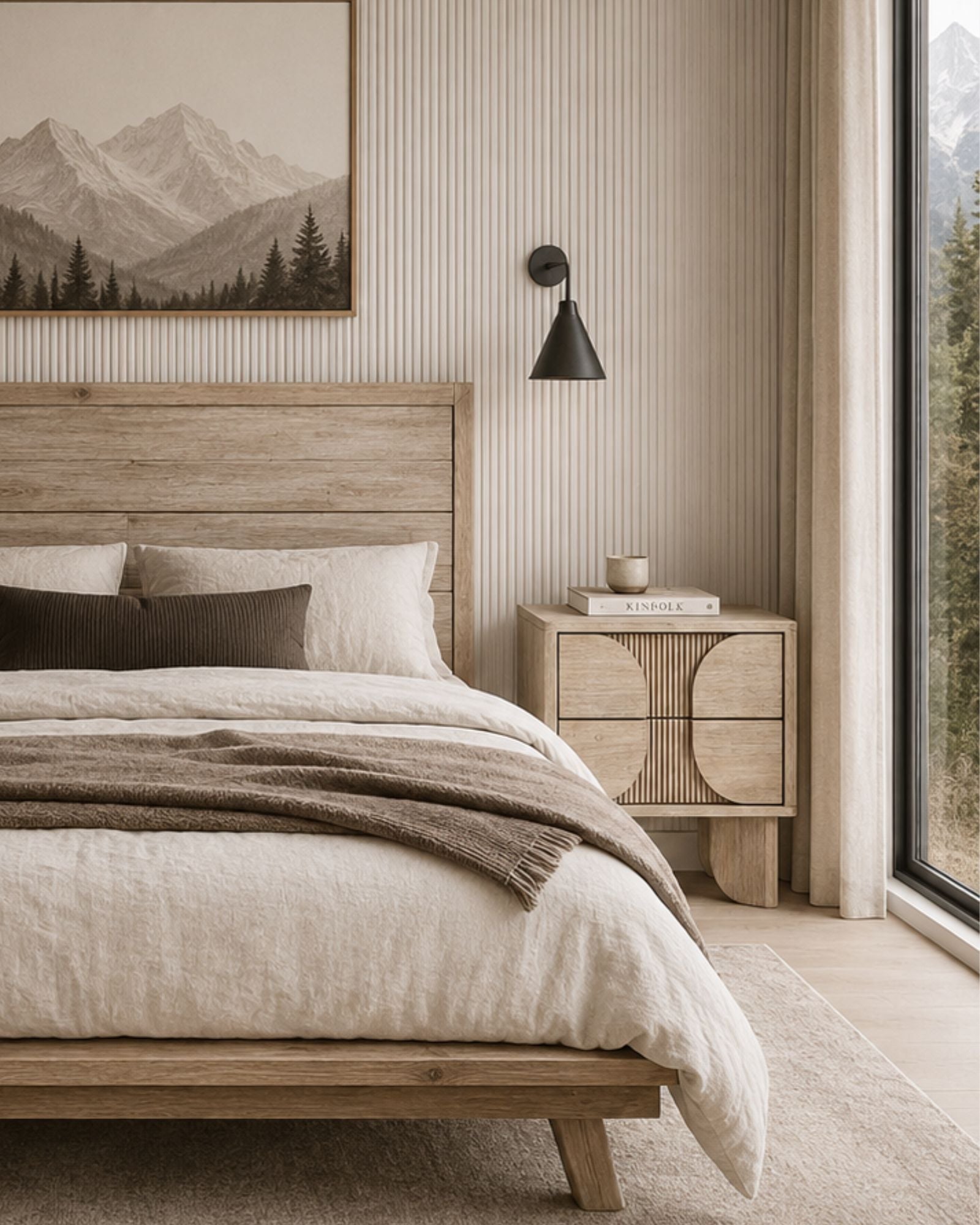 HARU 2-DRAWER NIGHTSTAND