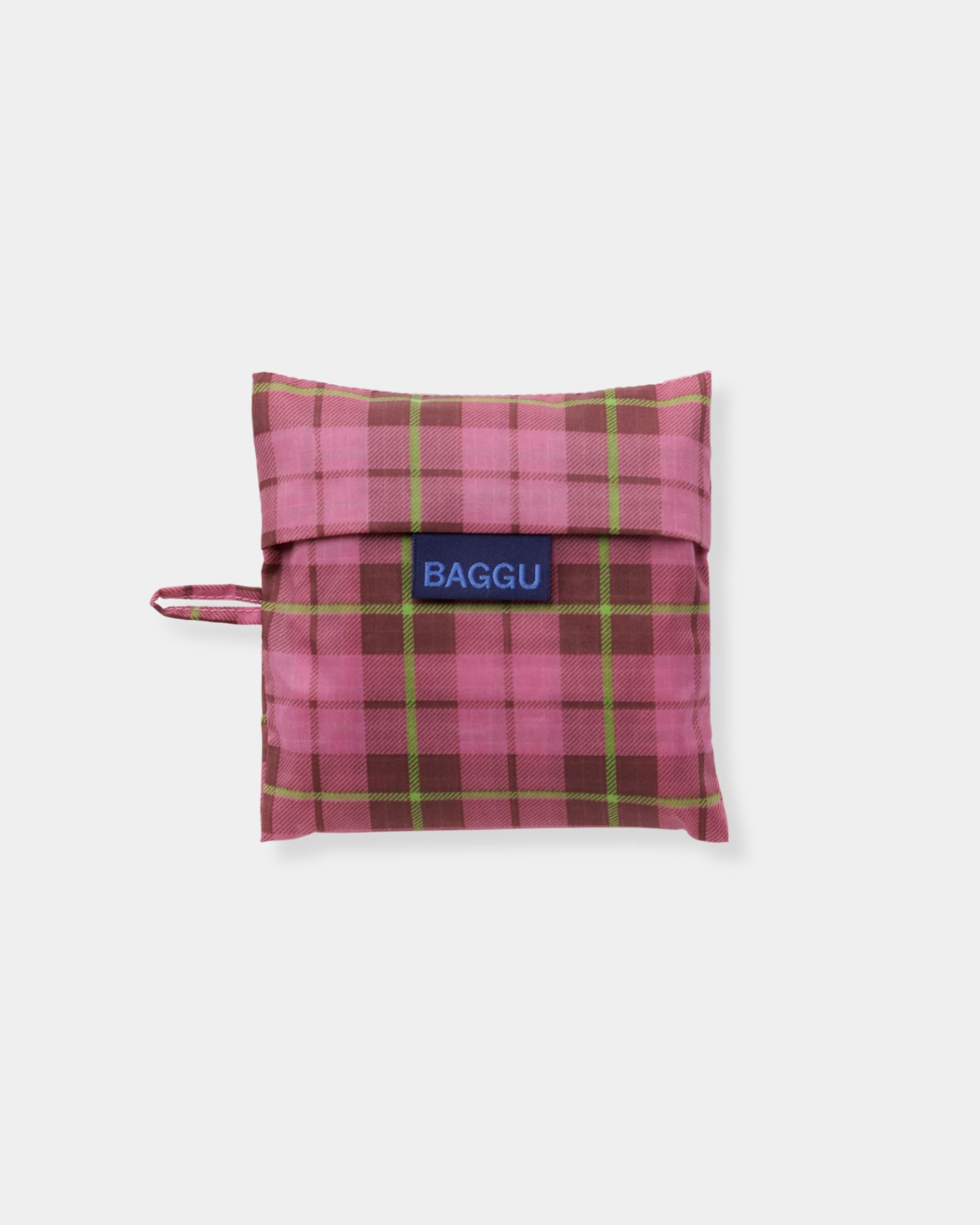 STANDARD BAGGU - AZALEA PINK TARTAN