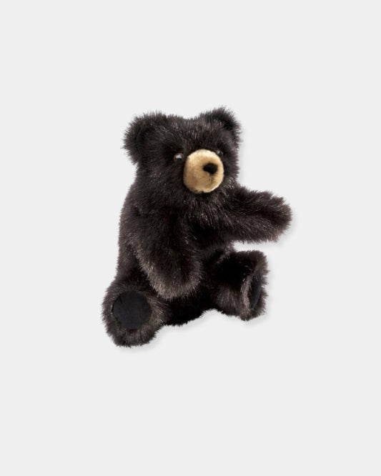 BABY BLACK BEAR PUPPET