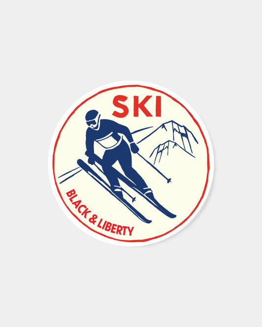 SKI - STICKER