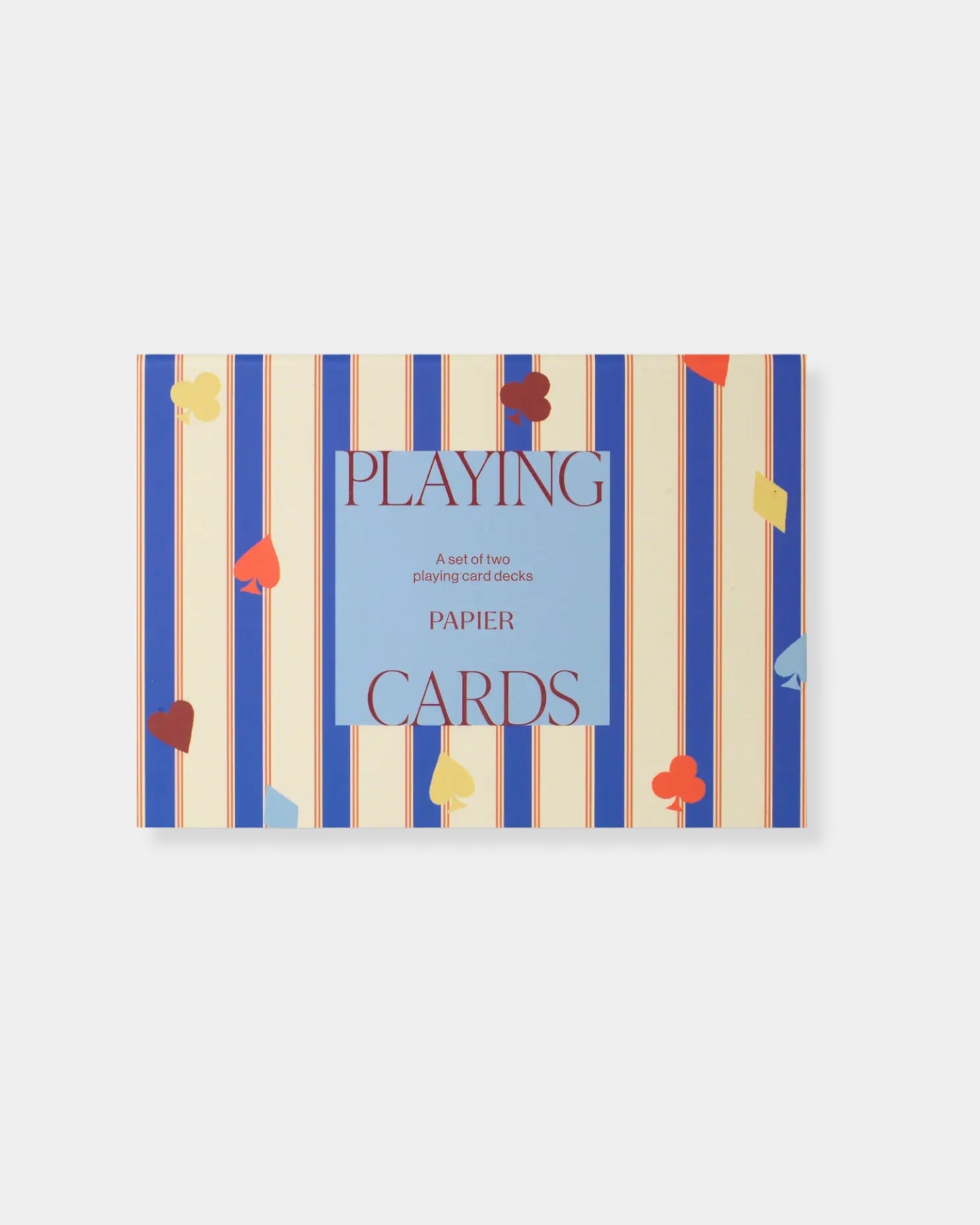 SUITS & STRIPES PLAYING CARDS - SET 2