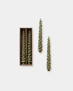 10" EVERGREEN TREE TAPER CANDLES