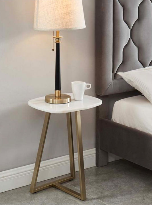 ELLIS ACCENT TABLE- WHITE