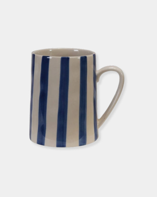 BLUE STRIPED - 14oz MUG