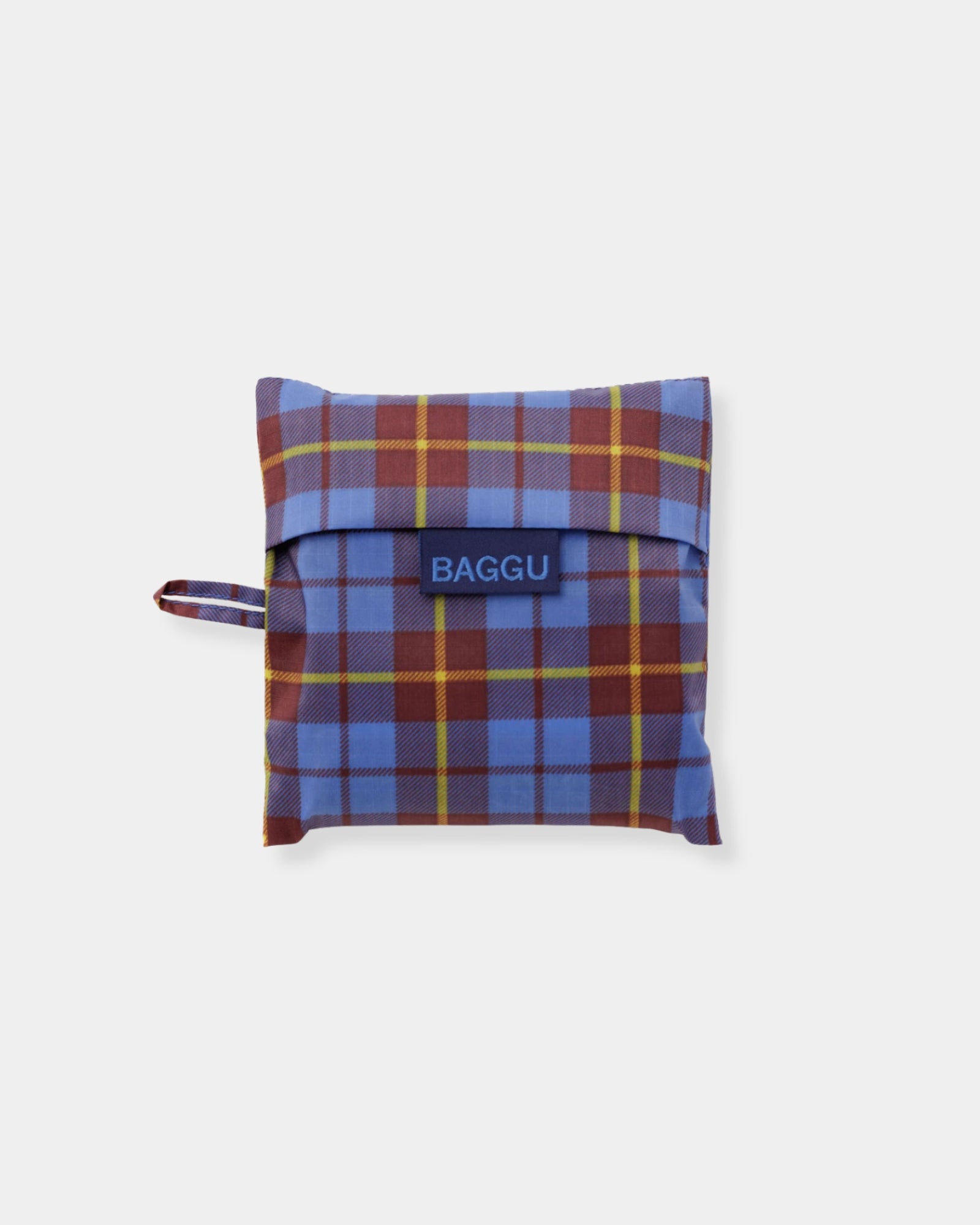 STANDARD BAGGU - BLUE TARTAN