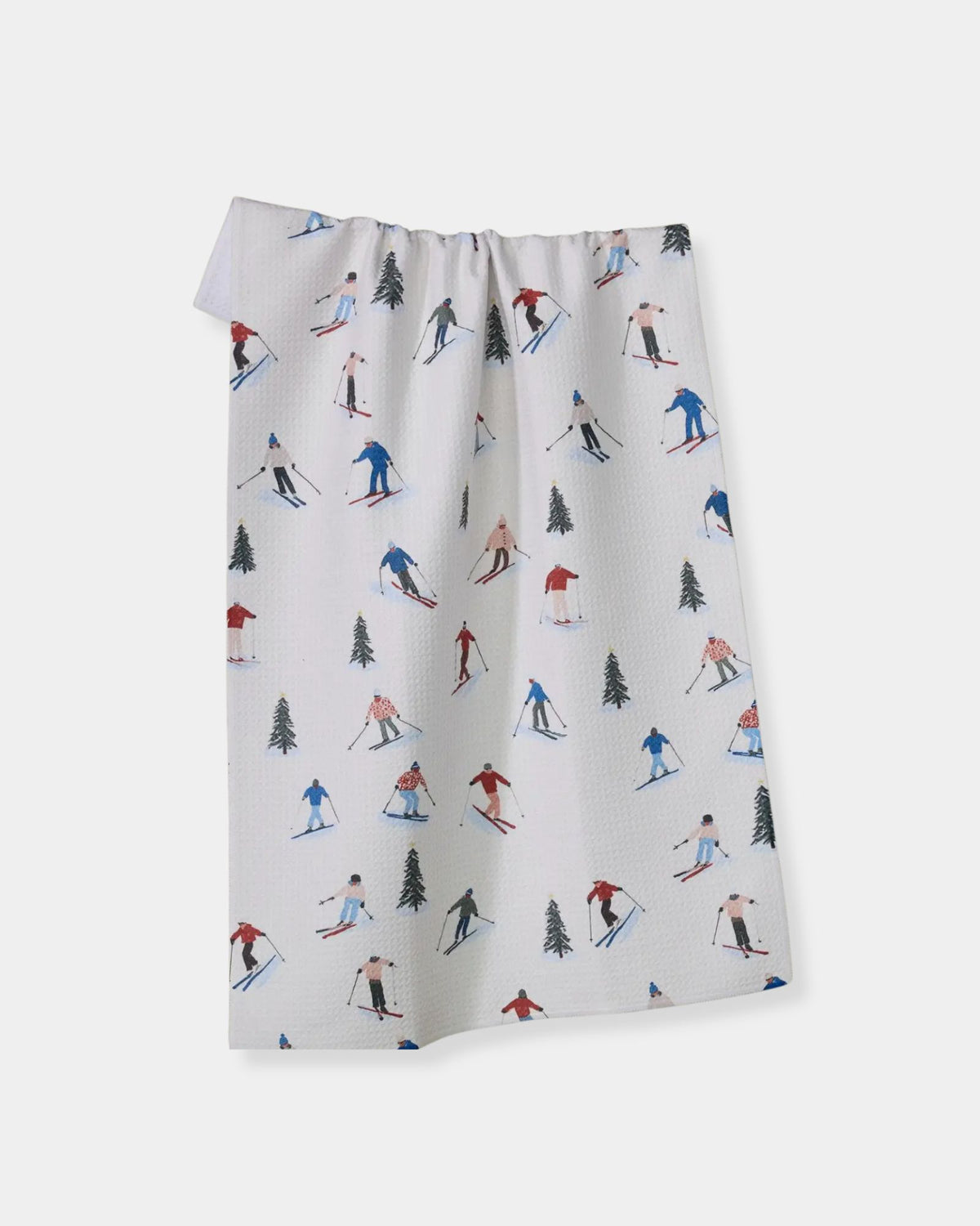 ALPINE SKI RUN TEA TOWEL