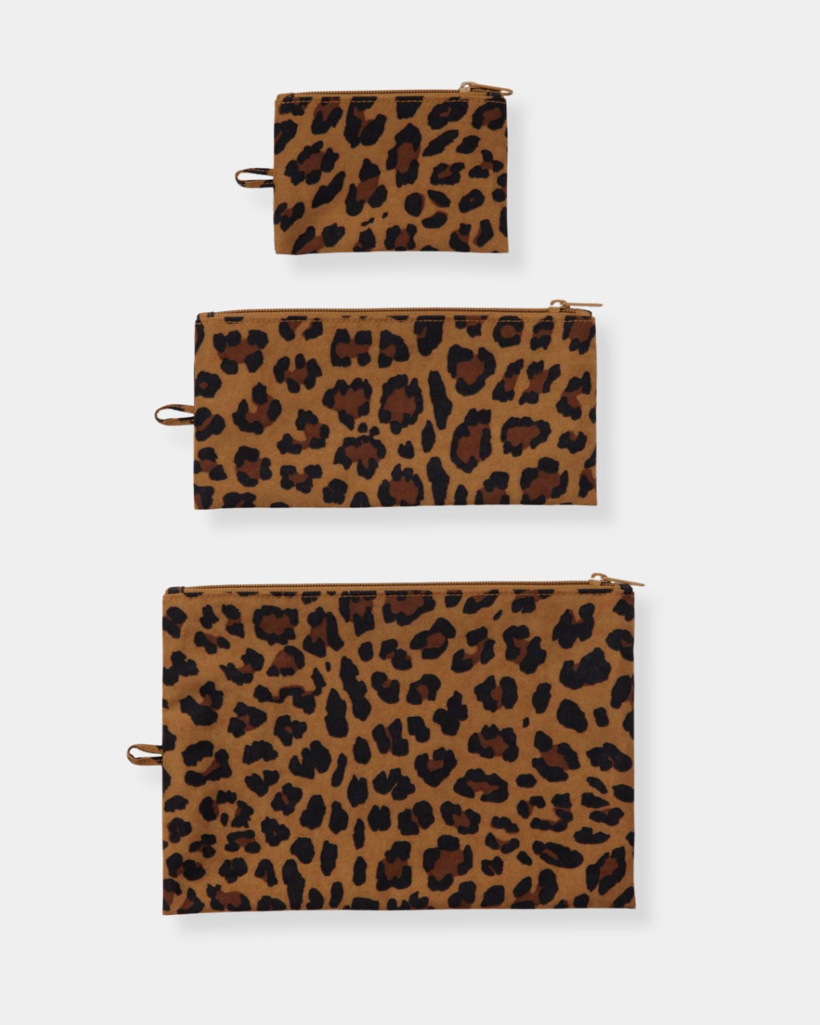 FLAT POUCH SET - LEOPARD