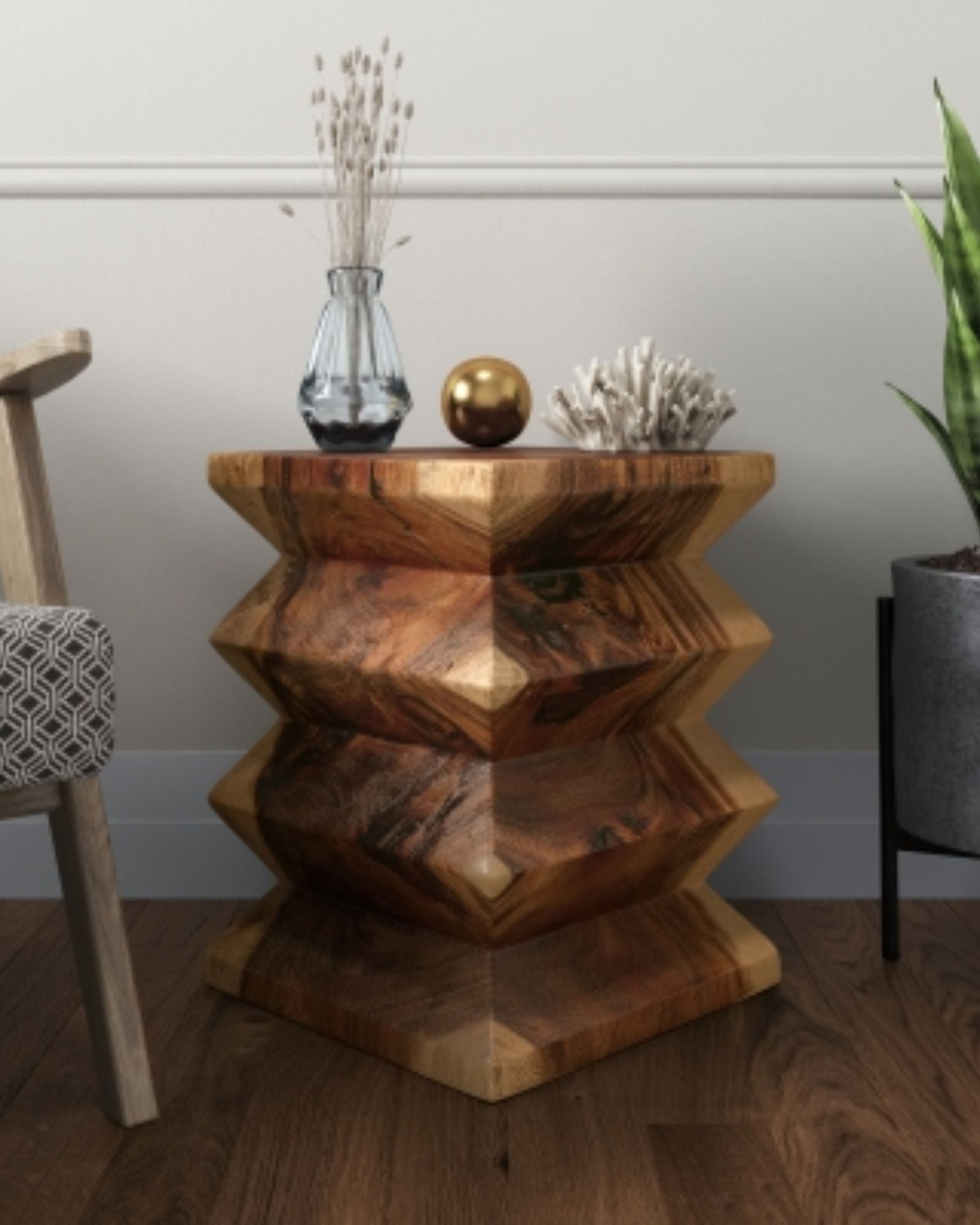 ELSIE TREMBESI SIDE TABLE