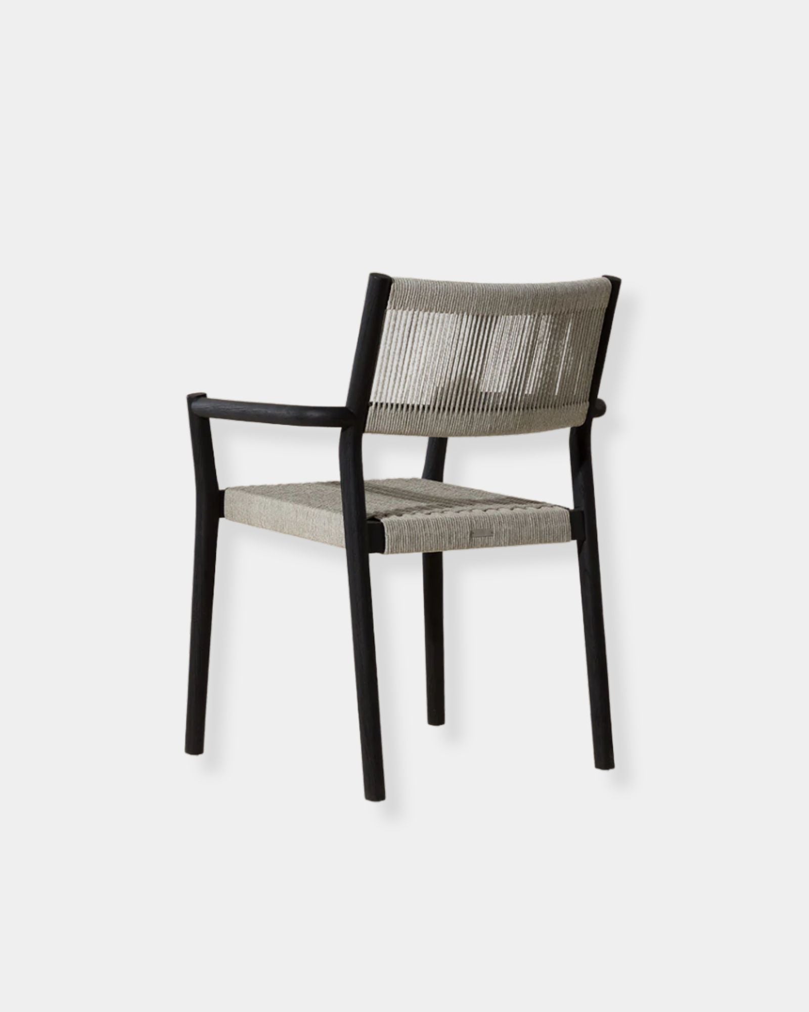 KAVALA STACKABLE DINING CHAIR - CHARCOAL