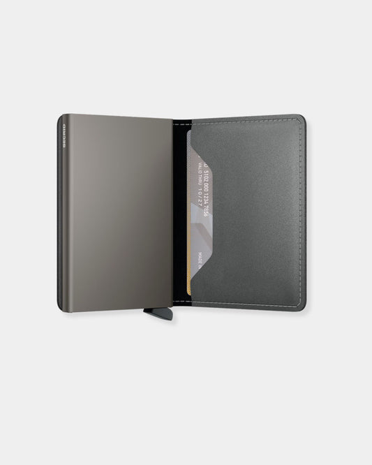 SLIMWALLET MATTE SATIN - STEEL