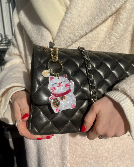 LUCKY CAT - BAG CHARM