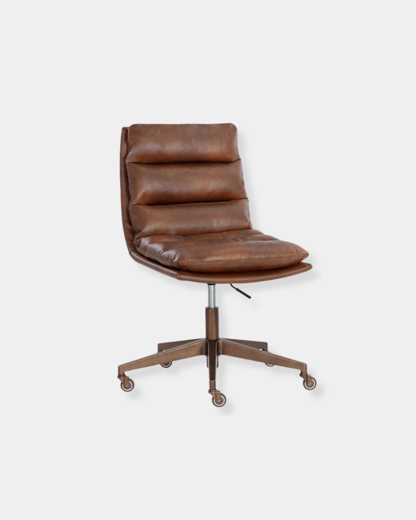 STINSON OFFICE CHAIR - COGNAC