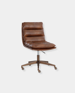 STINSON OFFICE CHAIR - COGNAC