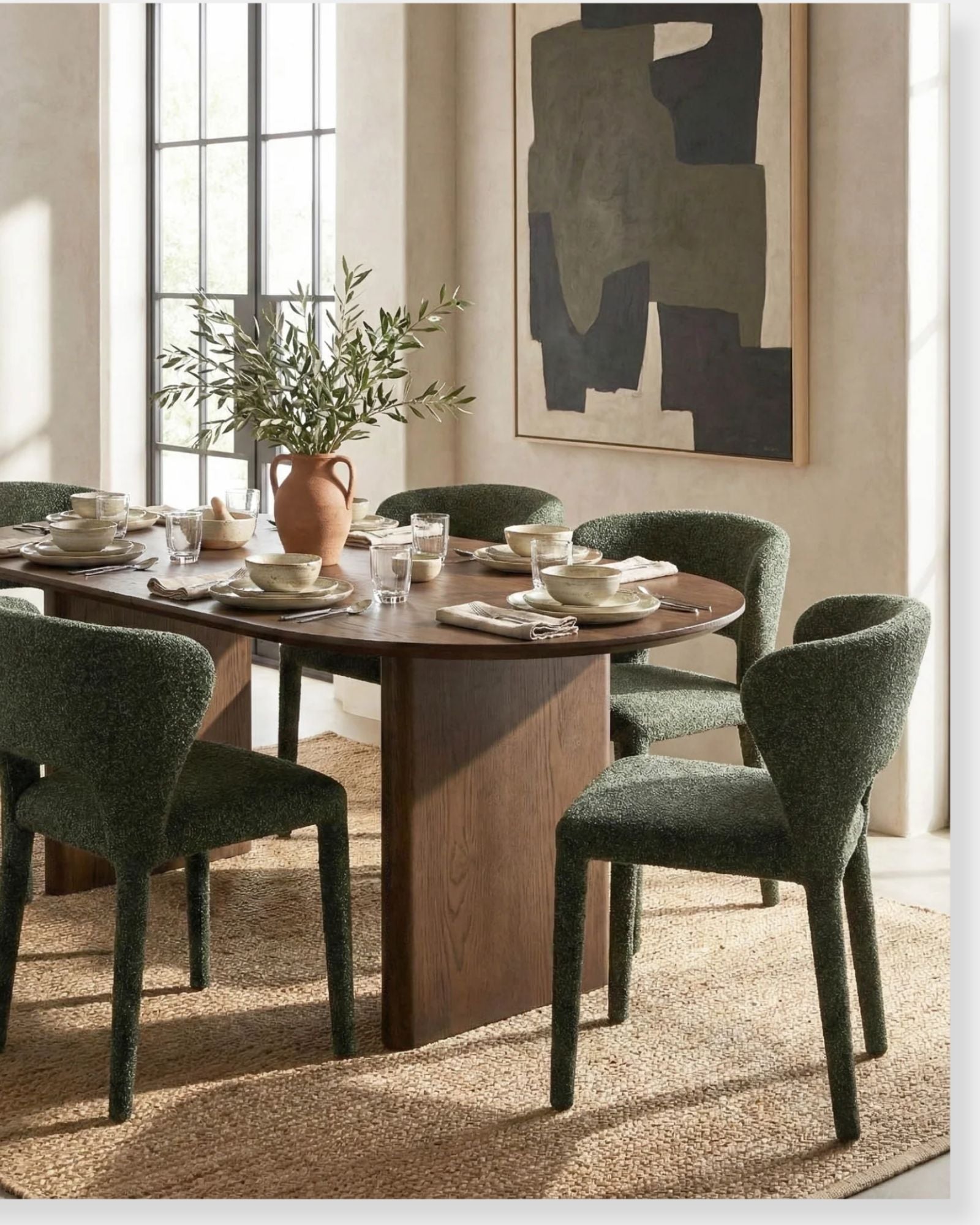 DAKOTA CHAIR CLOUD MOSS - SET OF 2