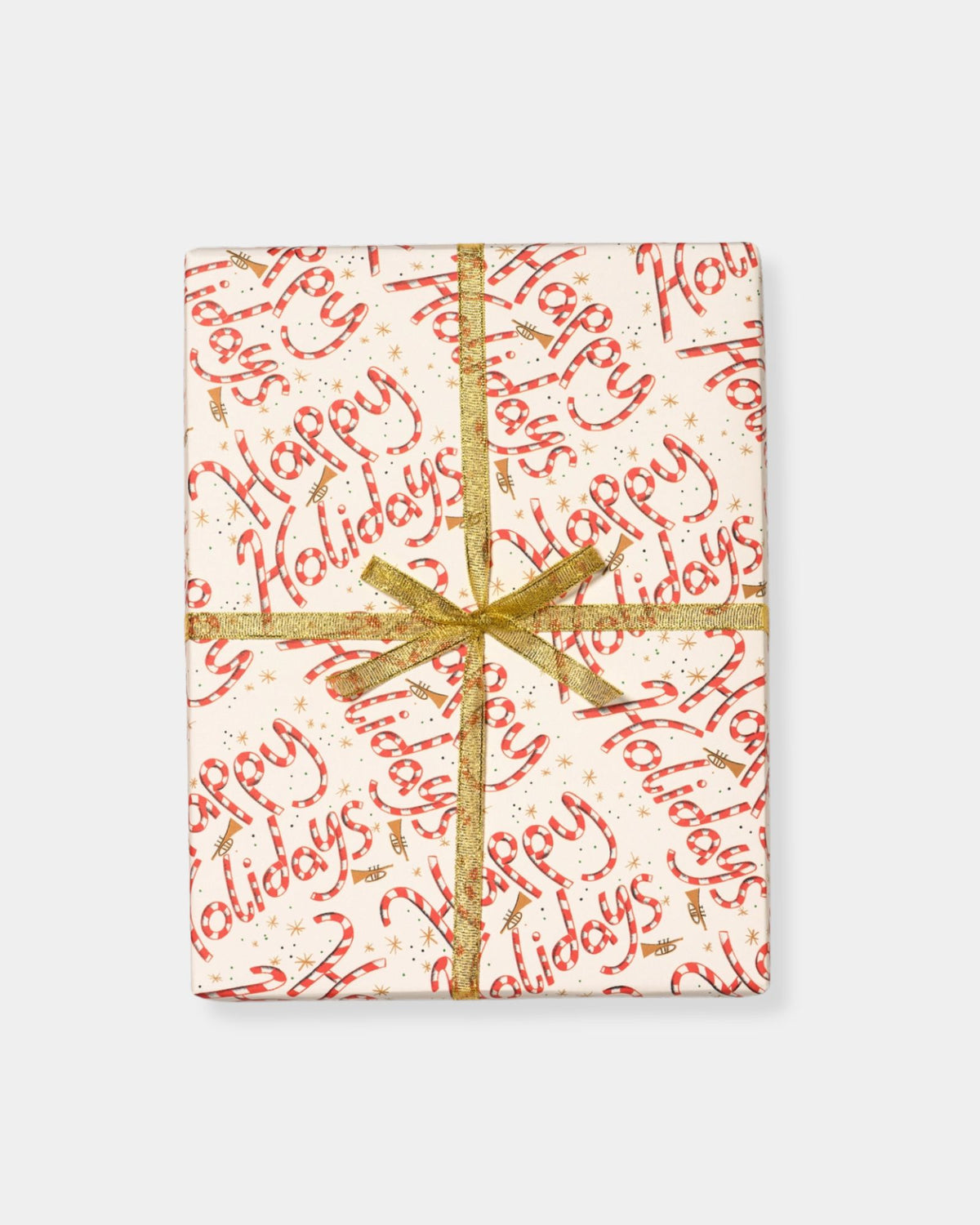 CANDY CANE HOLIDAY WRAPPING PAPER