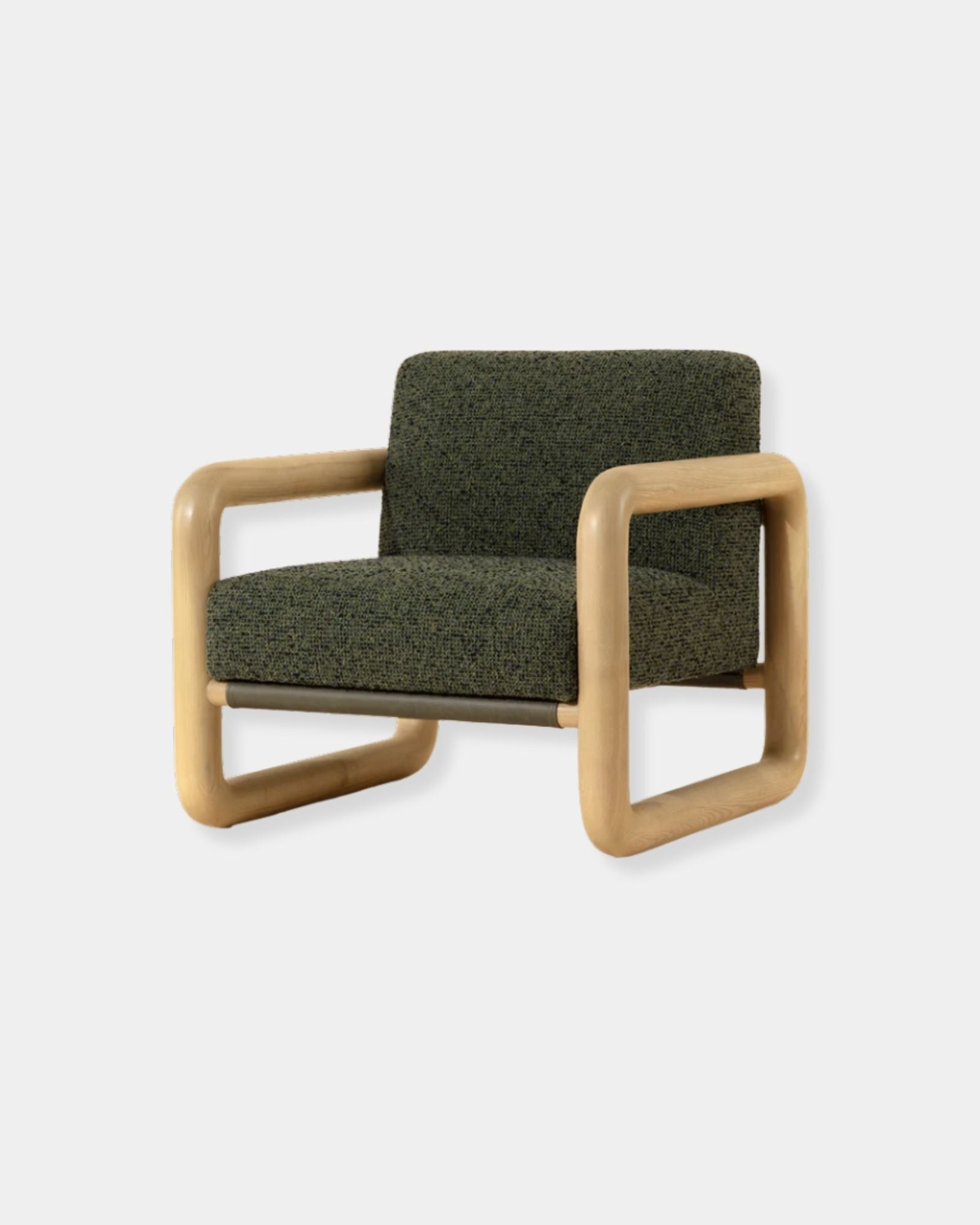 NUBO LOUNGE CHAIR - NOAH MEADOW / LUDLOW DARK OLIVE
