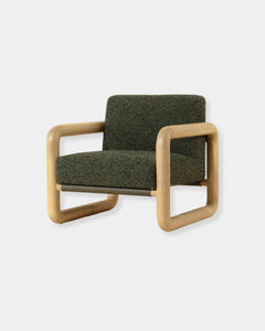 NUBO LOUNGE CHAIR - NOAH MEADOW / LUDLOW DARK OLIVE