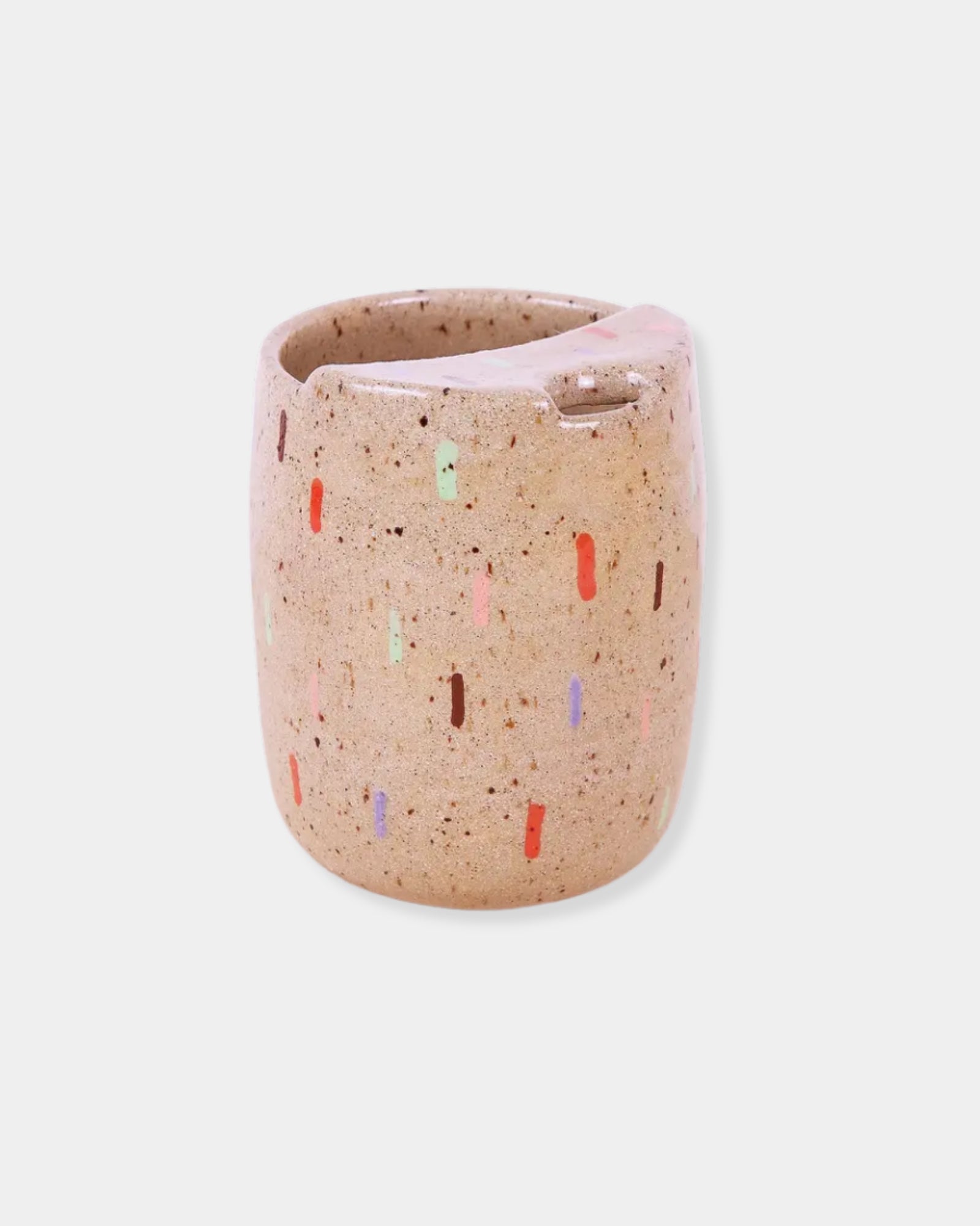 CERAMIC TRAVEL MUG - CONFETTI