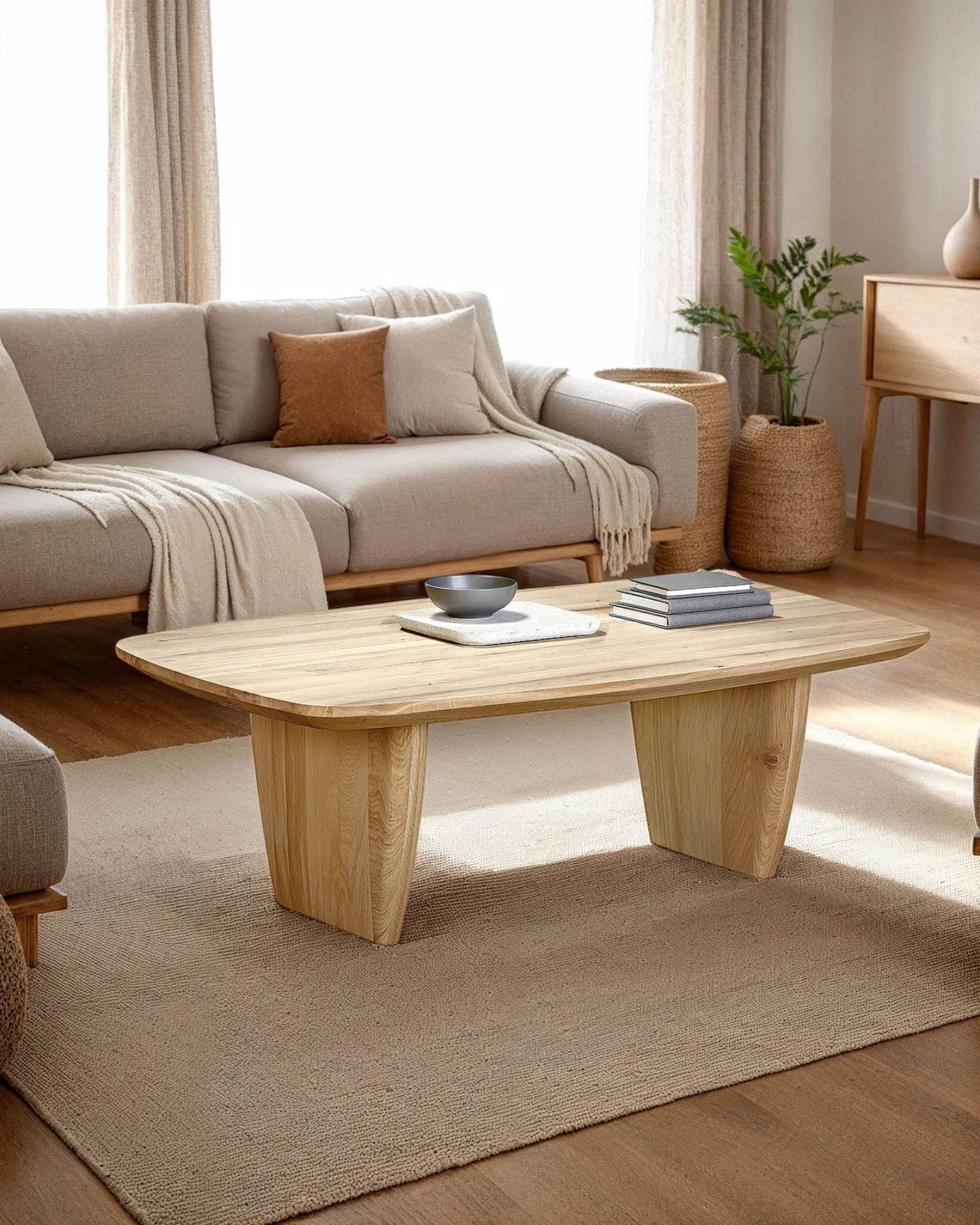 TONIC COFFEE TABLE - BISCOTTI OAK